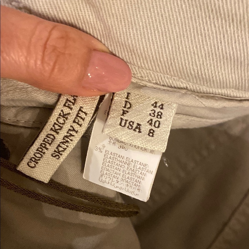 Brunello Cucinelli  Stylish Beige jeans size 8 - Picture 4 of 8